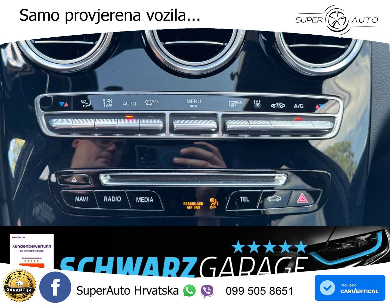 Mercedes GLC Coupe 300 (245 KS) 4MATIC G-TRONIC AMG ZRAČNI+ACC+GR SJED+KAM+PANO