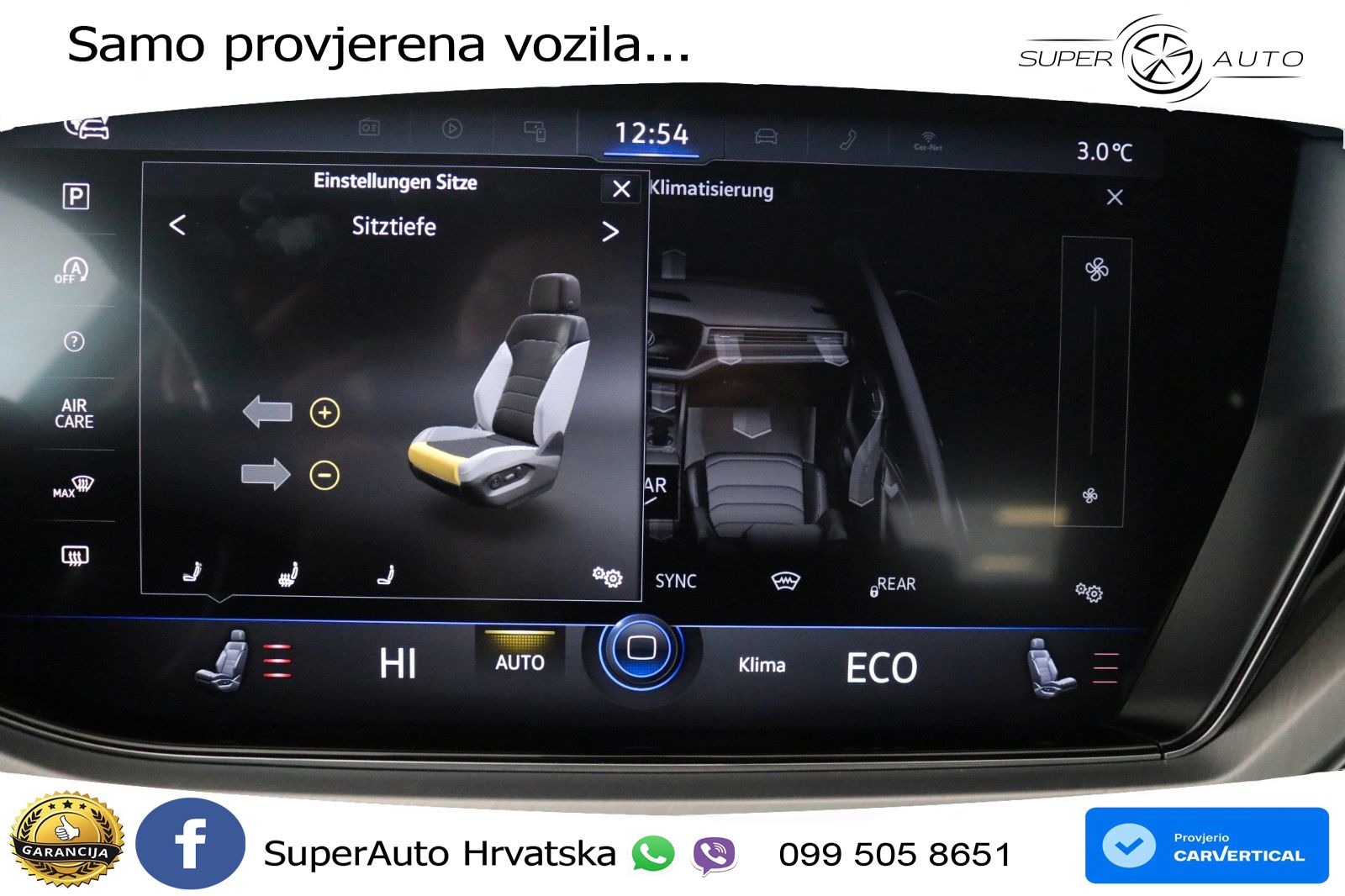 Volkswagen Touareg 3.0 V6 TDI (231 KS) 4MOTION Tiptronic R-Line ZRAČNI+ACC+4xGR SJED+KAM