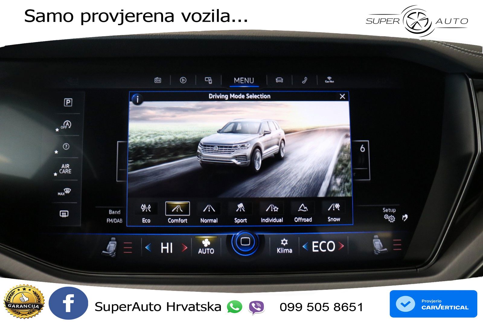 Volkswagen Touareg 3.0 V6 TDI (231 KS) 4MOTION Tiptronic R-Line ZRAČNI+ACC+4xGR SJED+KAM