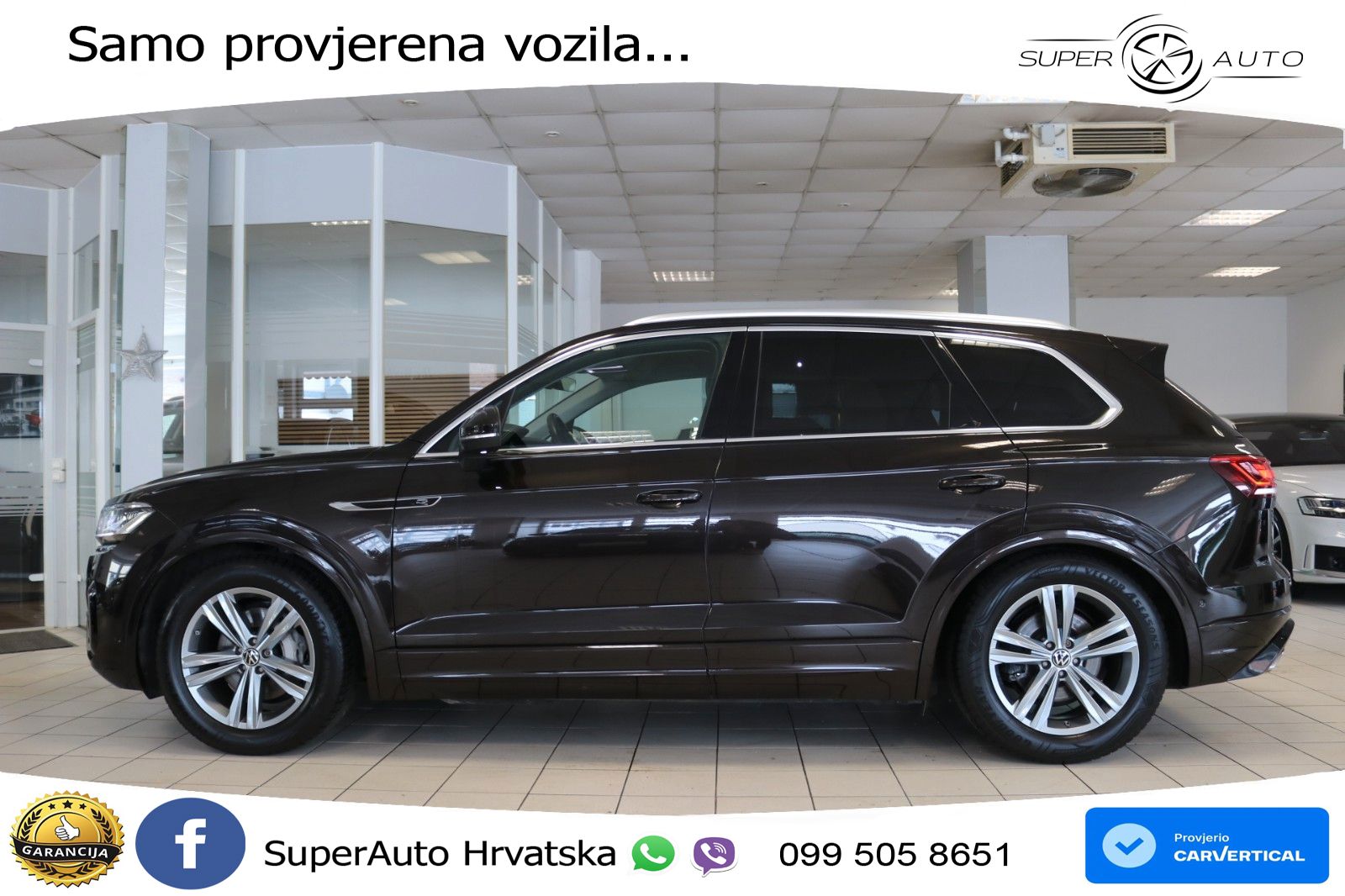 Volkswagen Touareg 3.0 V6 TDI (231 KS) 4MOTION Tiptronic R-Line ZRAČNI+ACC+4xGR SJED+KAM
