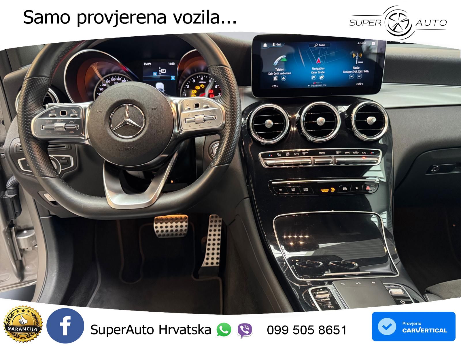 Mercedes GLC 200 (197 KS) 4MATIC G-TRONIC AMG LED+GR SJED+ACC