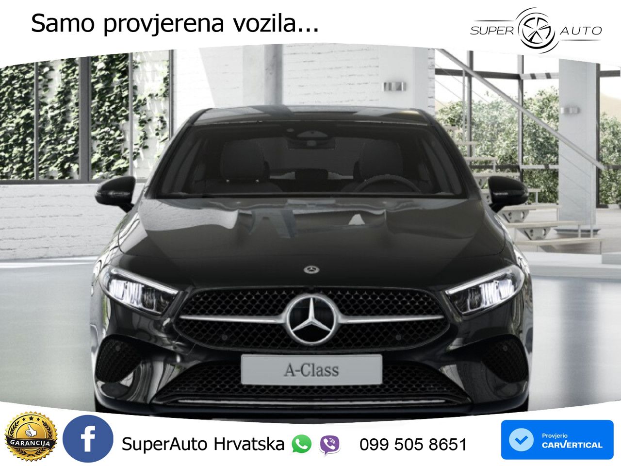 Mercedes-Benz A 200 7G-DCT LED+GR SJED+ACC