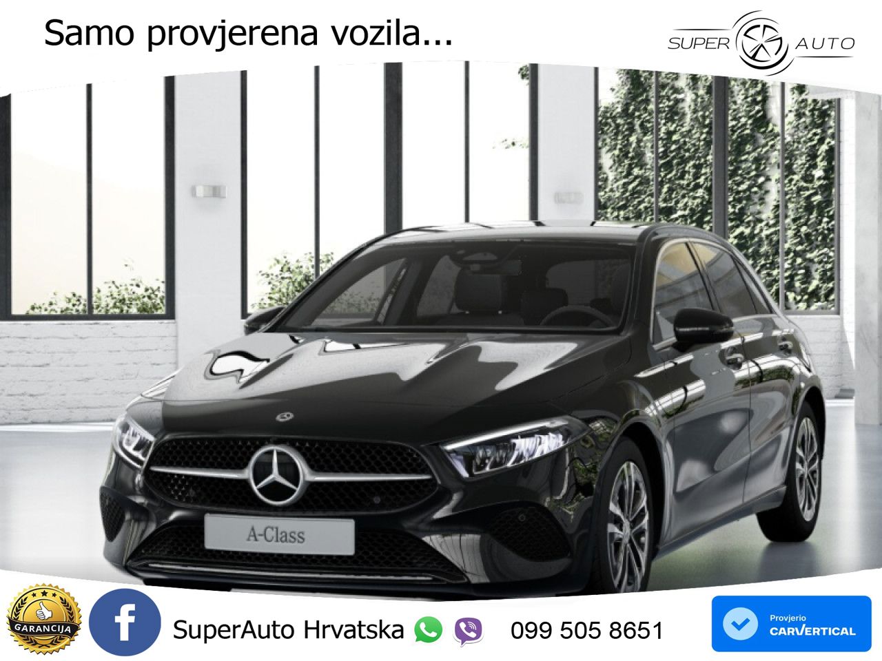 Mercedes-Benz A 200 7G-DCT LED+GR SJED+ACC