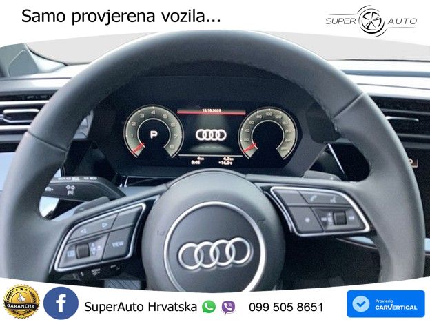 Audi A3 Sportback 30 TFSI (116 KS) Mild Hybrid S tronic advanced LED+GR SJED+ACC