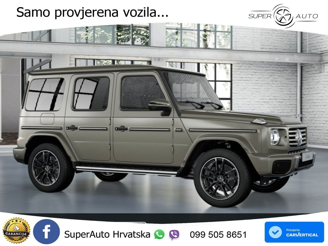 Mercedes G 450d Long (367 KS) 4MATIC 9G-TRONIC Exclusive LED+GR SJED+ACC