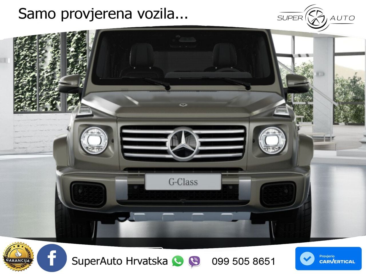 Mercedes G 450d Long (367 KS) 4MATIC 9G-TRONIC Exclusive LED+GR SJED+ACC