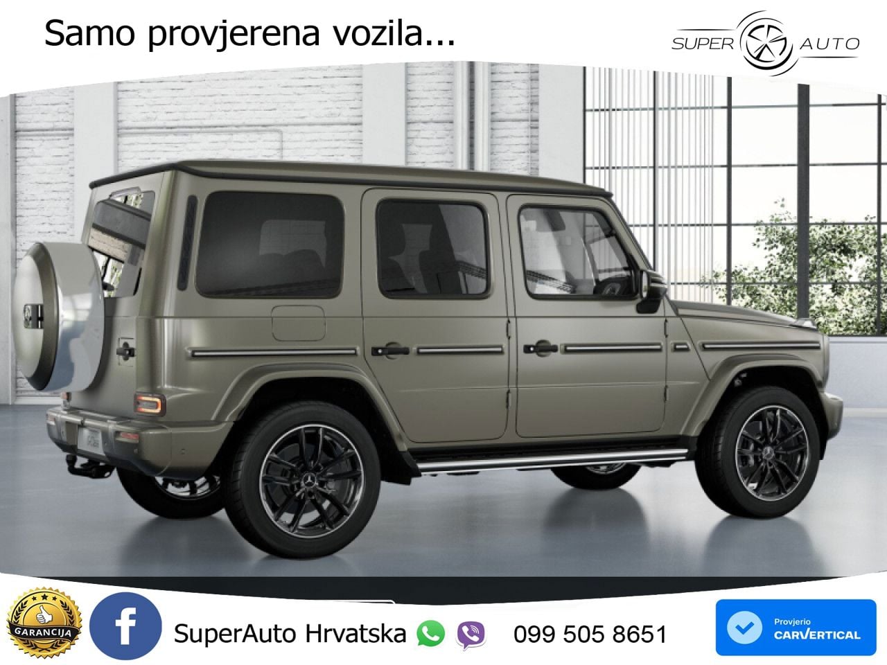 Mercedes G 450d Long (367 KS) 4MATIC 9G-TRONIC Exclusive LED+GR SJED+ACC