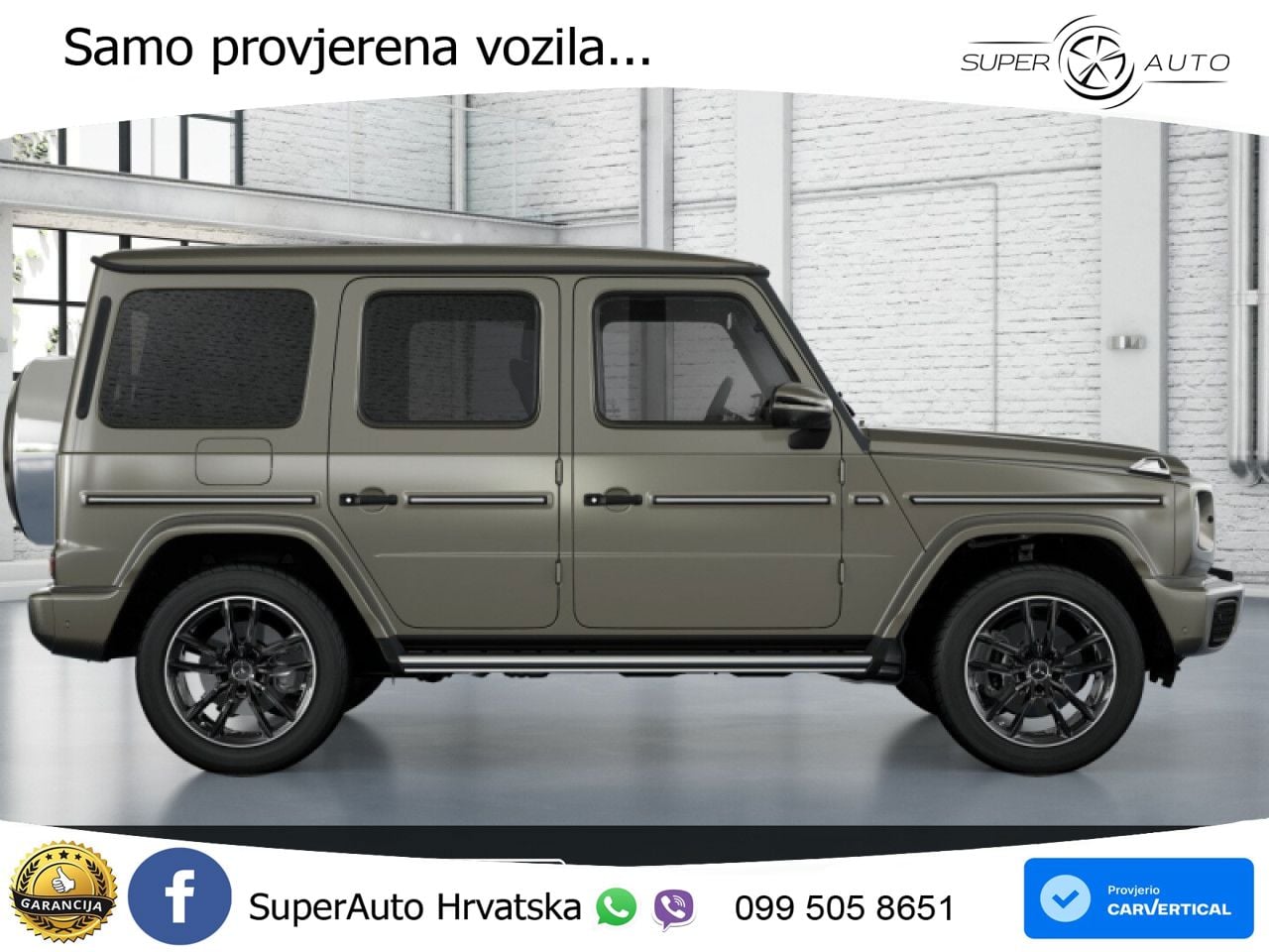 Mercedes G 450d Long (367 KS) 4MATIC 9G-TRONIC Exclusive LED+GR SJED+ACC