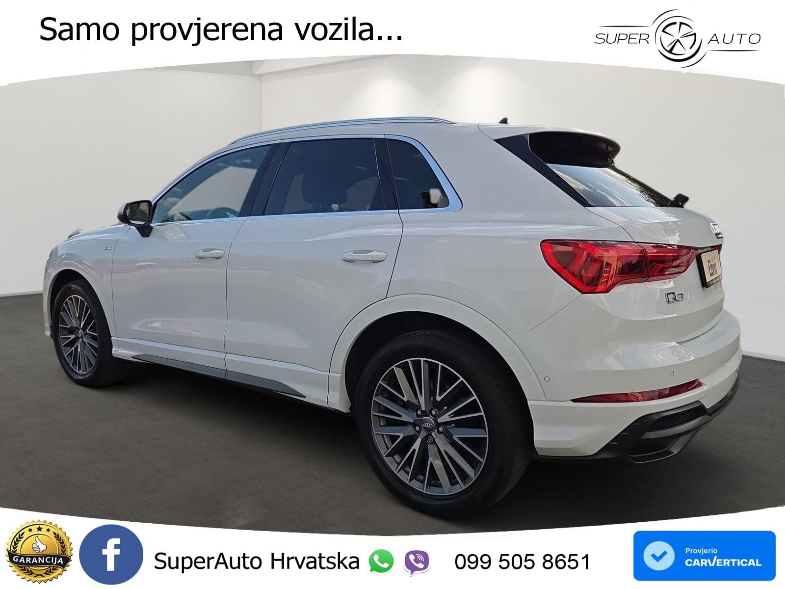 Audi Q3 40 TFSI (190 KS) quattro S tronic S line MATRIX+GR SJED+KAM
