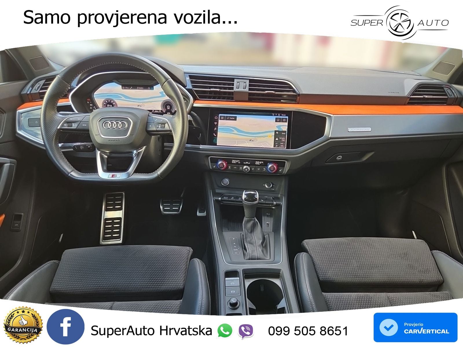 Audi Q3 40 TFSI (190 KS) quattro S tronic S line MATRIX+GR SJED+KAM