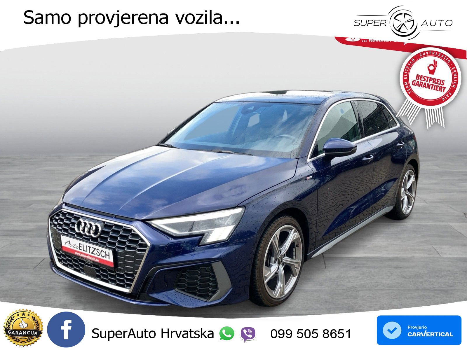 Audi A3 35 TFSI (150 KS) S tronic S line