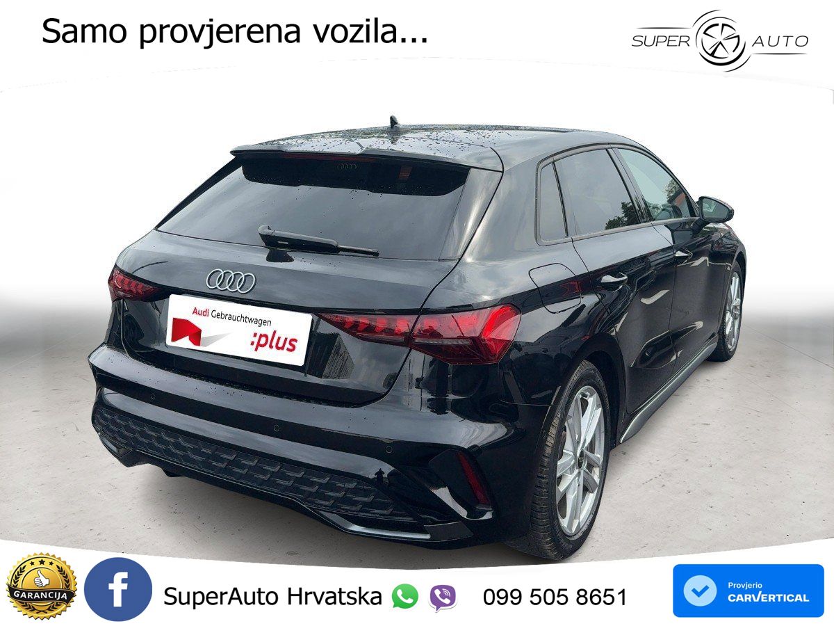 Audi A3 35 TFSI (150 KS) S tronic S line LED+GR SJED+ACC