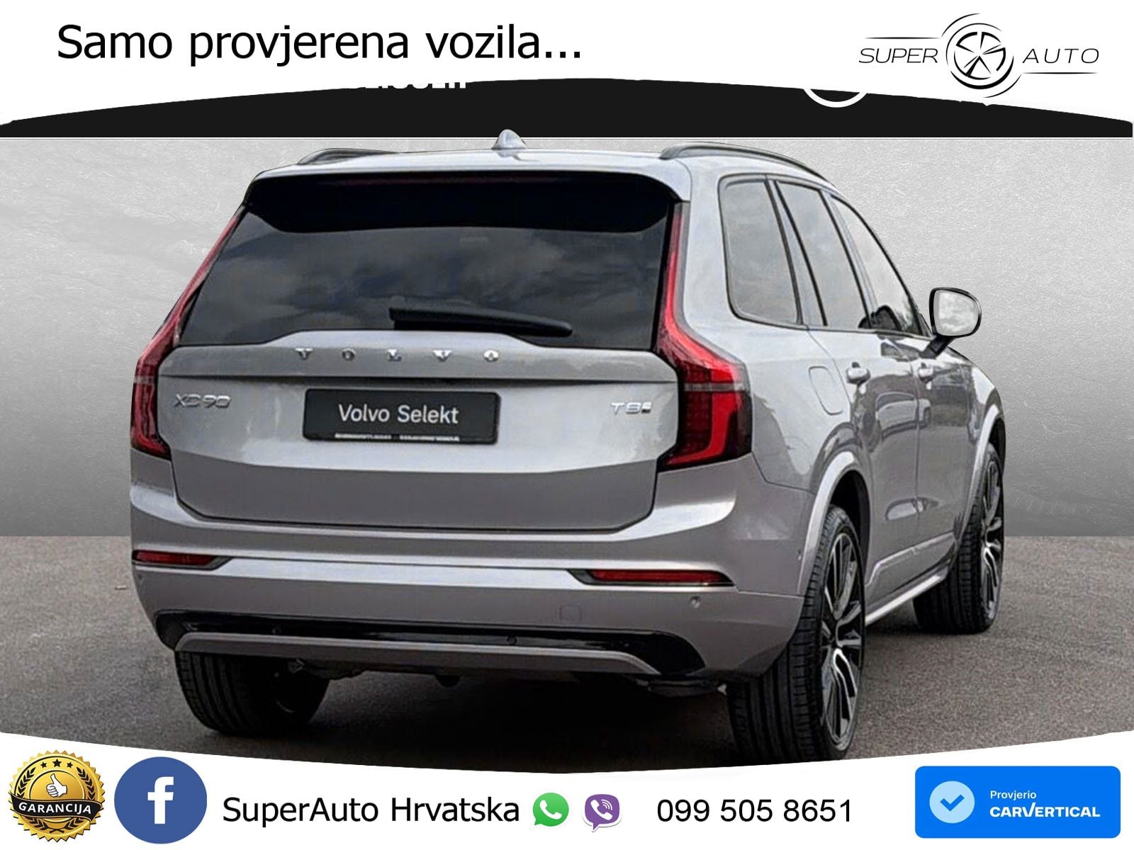 Volvo XC90 2.0 T8 AWD Automatic LED+GR SJED+ACC