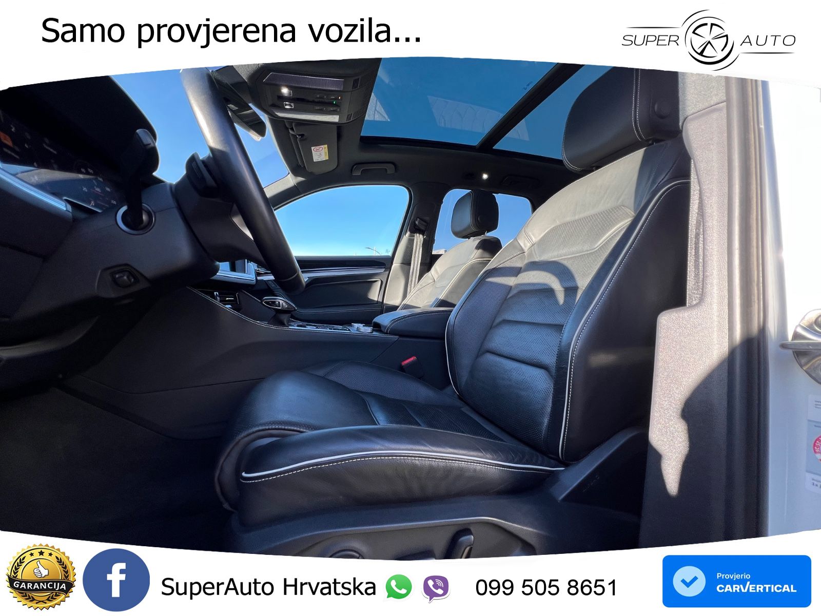 Volkswagen Touareg 3.0 V6 TFSI (381 KS) 4MOTION Tiptronic ZRAČNI+ACC+GR SJED+KAM+PANO
