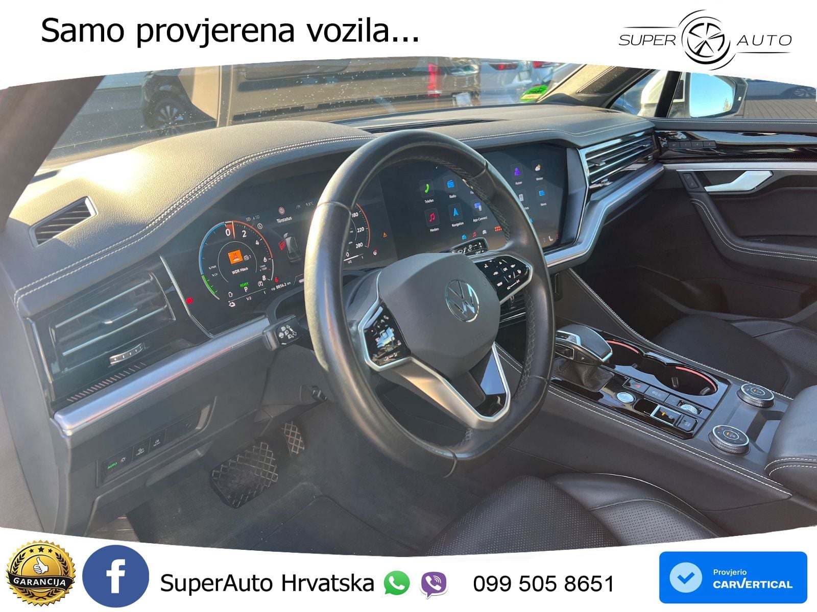 Volkswagen Touareg 3.0 V6 TFSI (381 KS) 4MOTION Tiptronic ZRAČNI+ACC+GR SJED+KAM+PANO