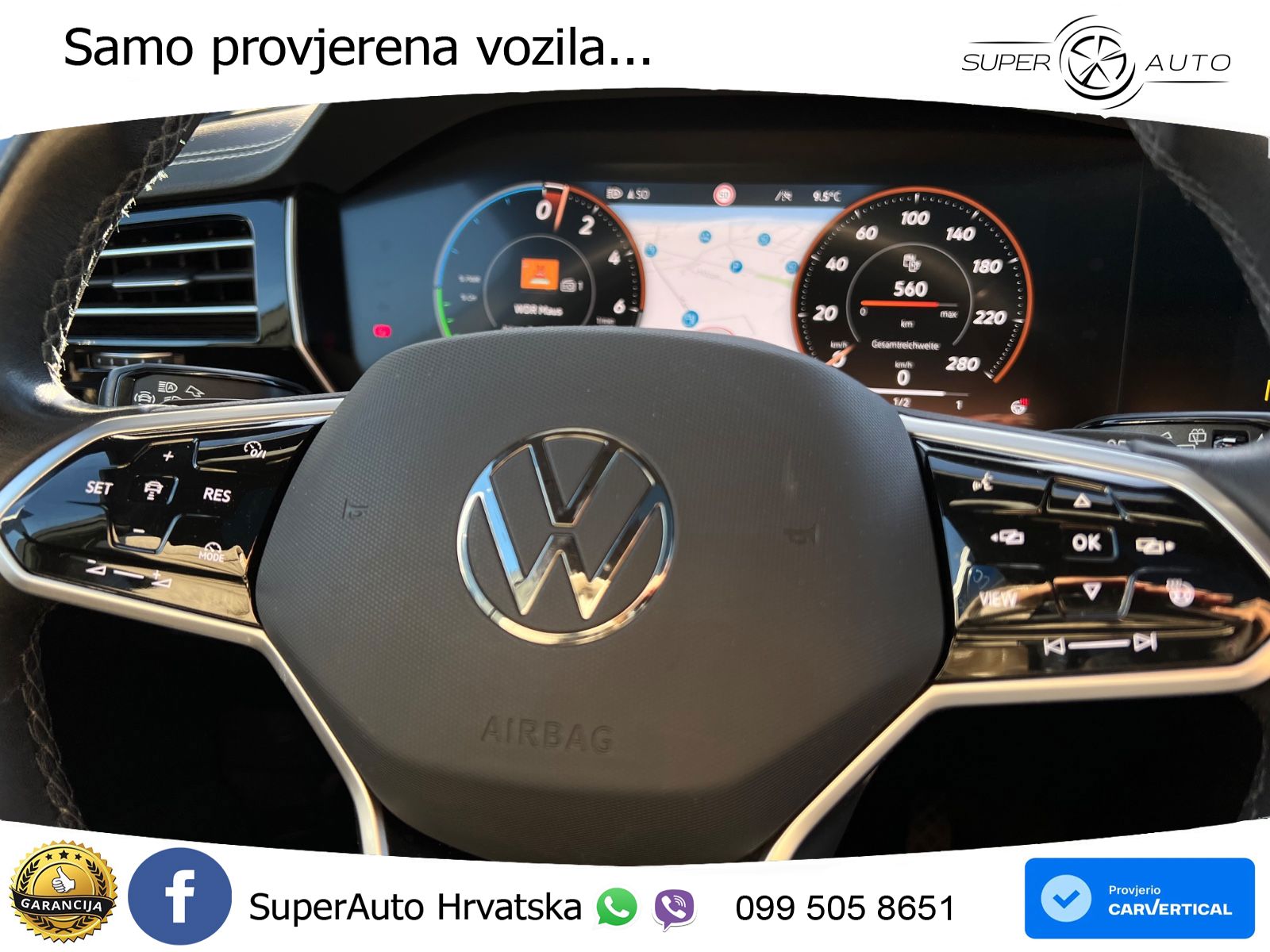 Volkswagen Touareg 3.0 V6 TFSI (381 KS) 4MOTION Tiptronic ZRAČNI+ACC+GR SJED+KAM+PANO
