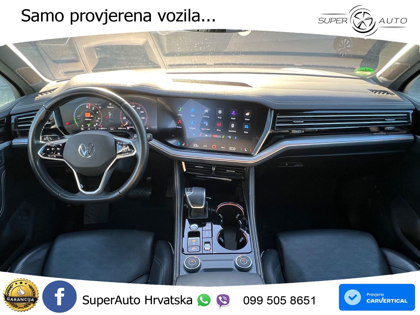 Volkswagen Touareg 3.0 V6 TFSI (381 KS) 4MOTION Tiptronic ZRAČNI+ACC+GR SJED+KAM+PANO