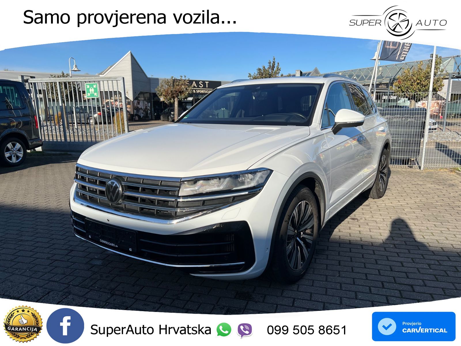 Volkswagen Touareg 3.0 V6 TFSI (381 KS) 4MOTION Tiptronic ZRAČNI+ACC+GR SJED+KAM+PANO