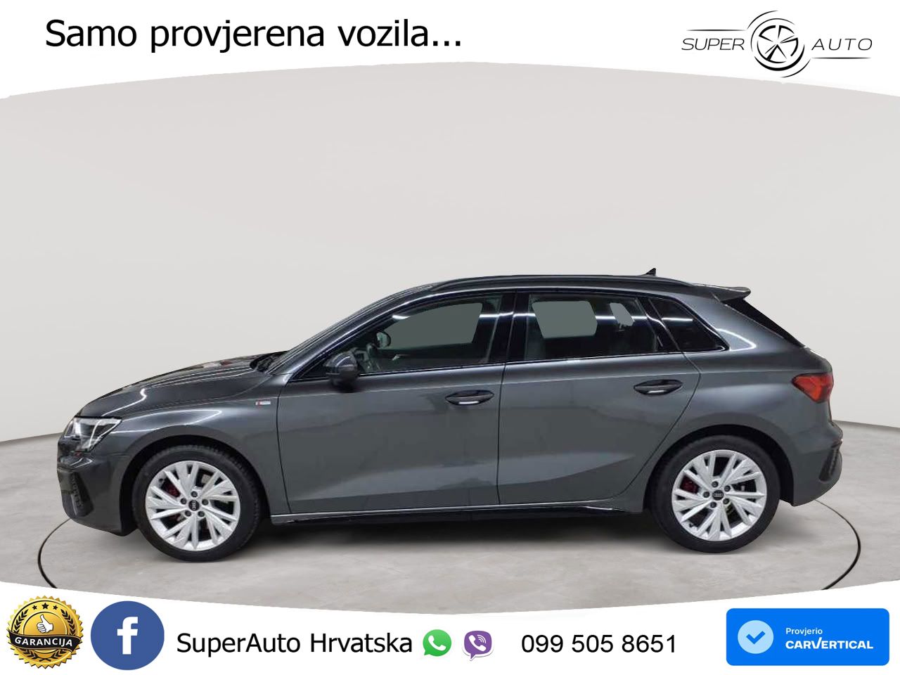 Audi A3 40 TFSI (190 KS) quattro S tronic