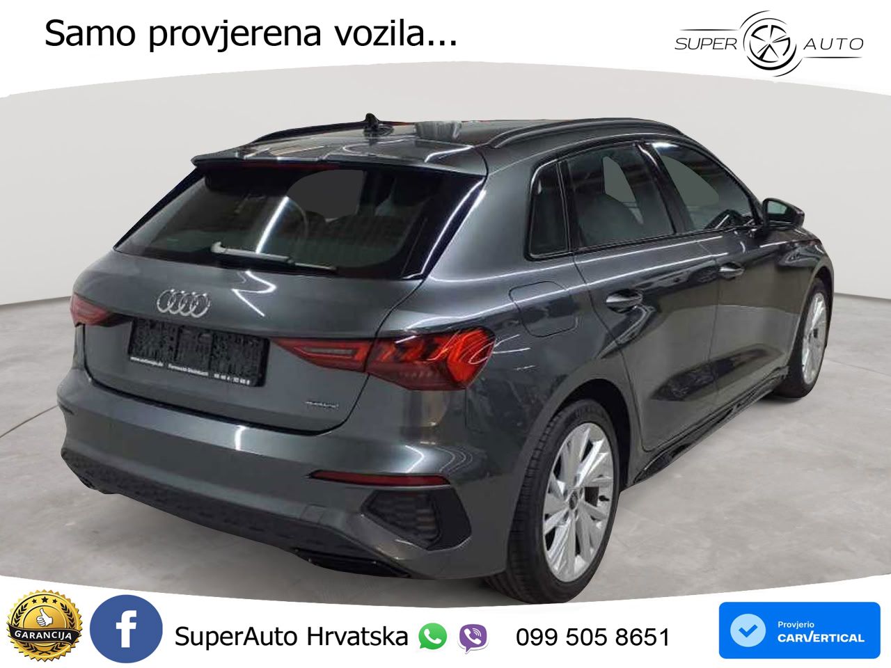 Audi A3 40 TFSI (190 KS) quattro S tronic