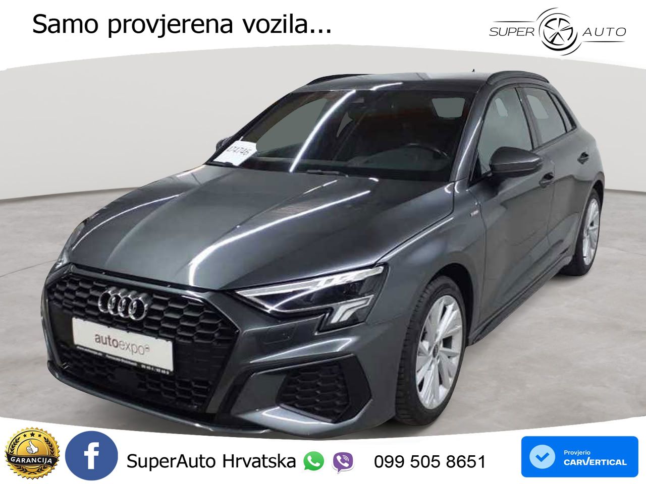 Audi A3 40 TFSI (190 KS) quattro S tronic