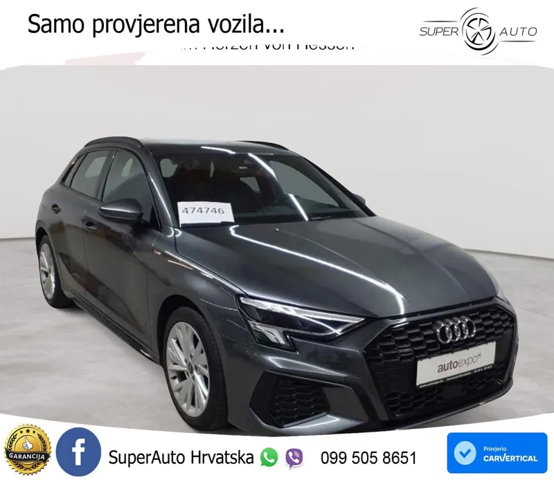Audi A3 40 TFSI (190 KS) quattro S tronic
