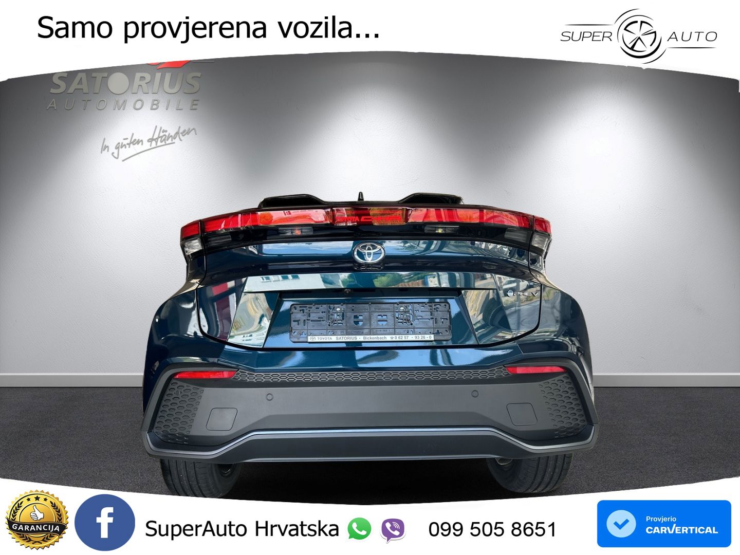 Toyota C-HR 2.0 (223 KS) PHEV e-CVT Teamplayer LED+GR SJED+ACC