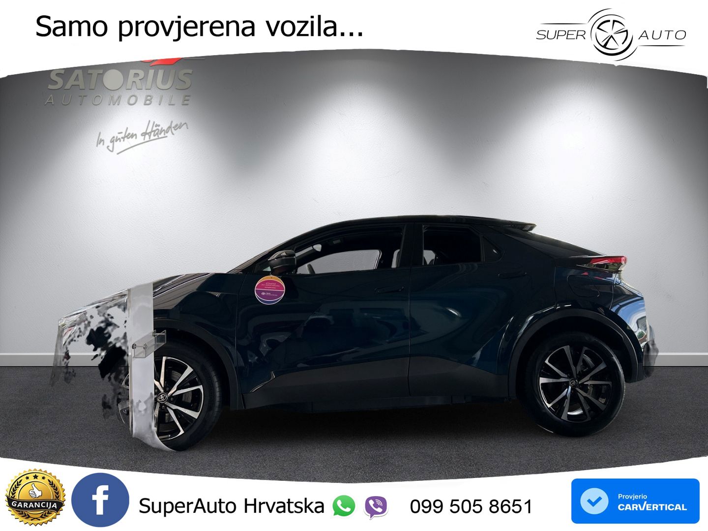 Toyota C-HR 2.0 (223 KS) PHEV e-CVT Teamplayer LED+GR SJED+ACC