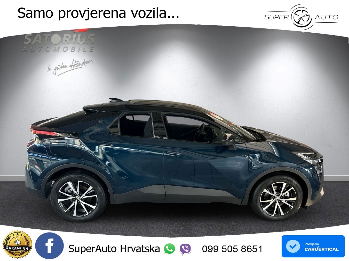 Toyota C-HR 2.0 (223 KS) PHEV e-CVT Teamplayer LED+GR SJED+ACC