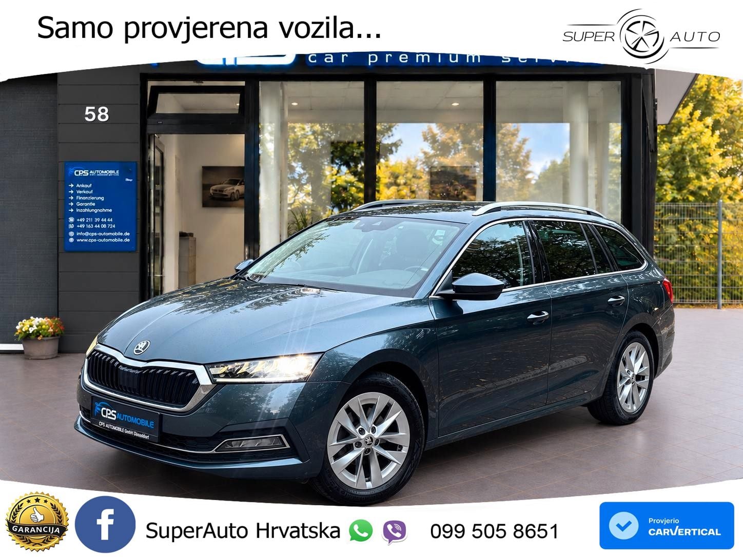Škoda Octavia Combi 2.0 TDI (150 KS) DSG