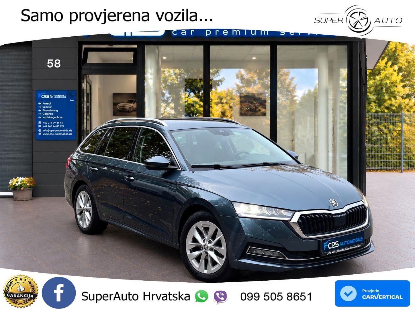 Škoda Octavia Combi 2.0 TDI (150 KS) DSG