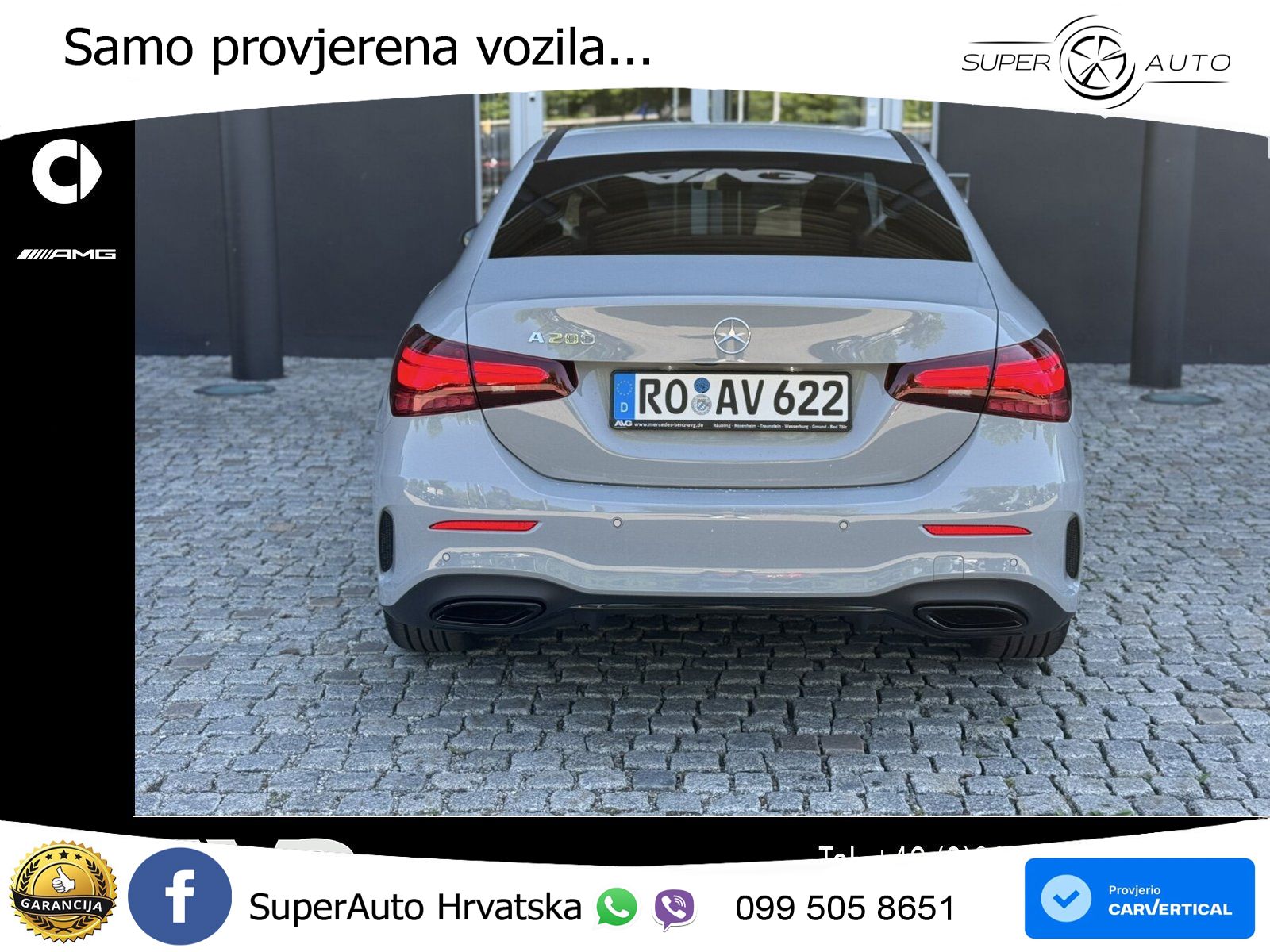 Mercedes-Benz A 200 7G-DCT AMG LED+GR SJED+ACC