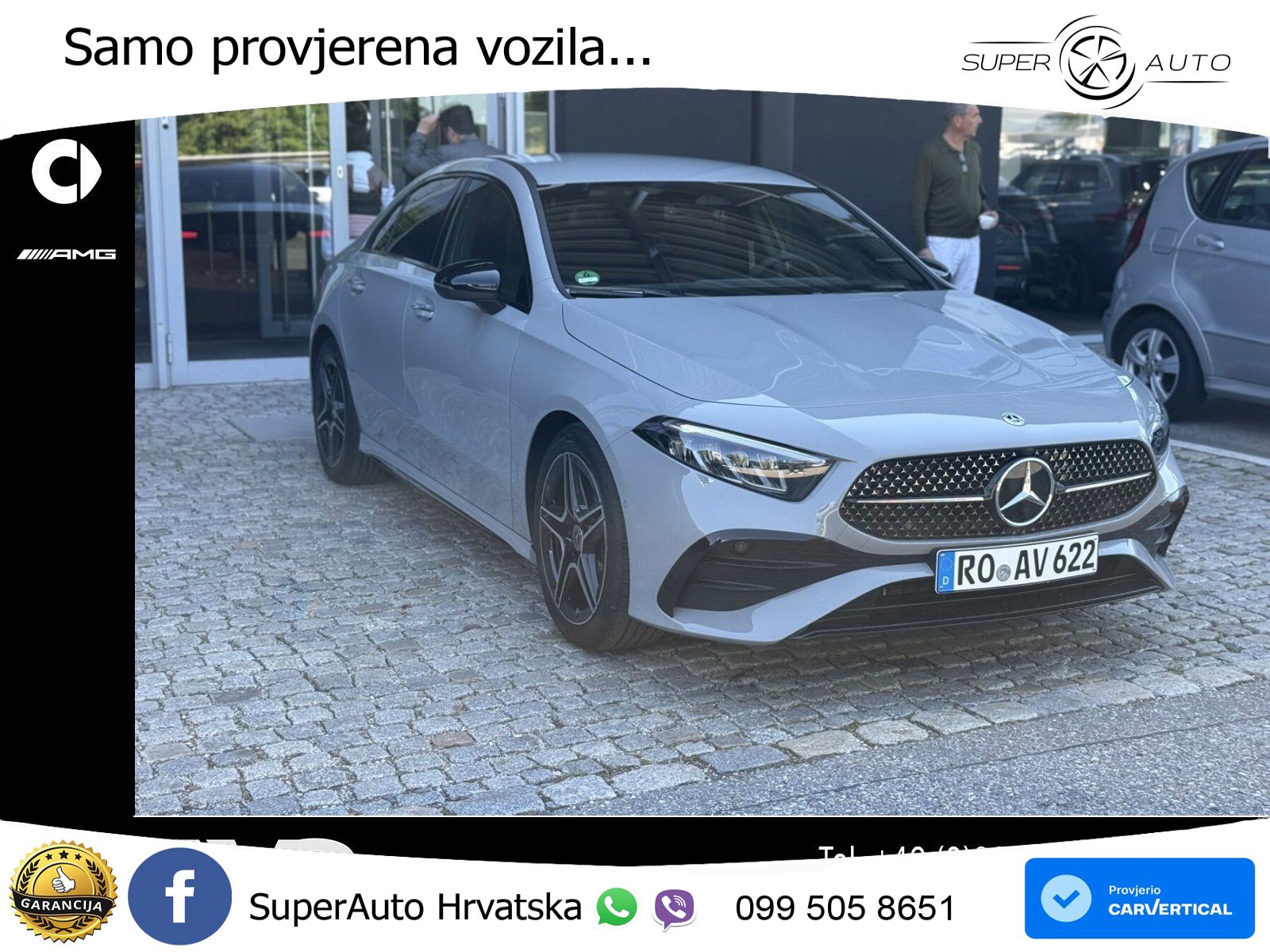 Mercedes-Benz A 200 7G-DCT AMG LED+GR SJED+ACC