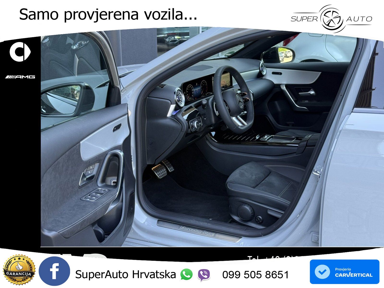 Mercedes-Benz A 200 7G-DCT AMG LED+GR SJED+ACC