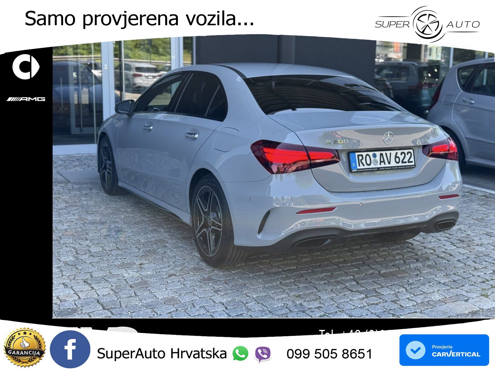 Mercedes-Benz A 200 7G-DCT AMG LED+GR SJED+ACC