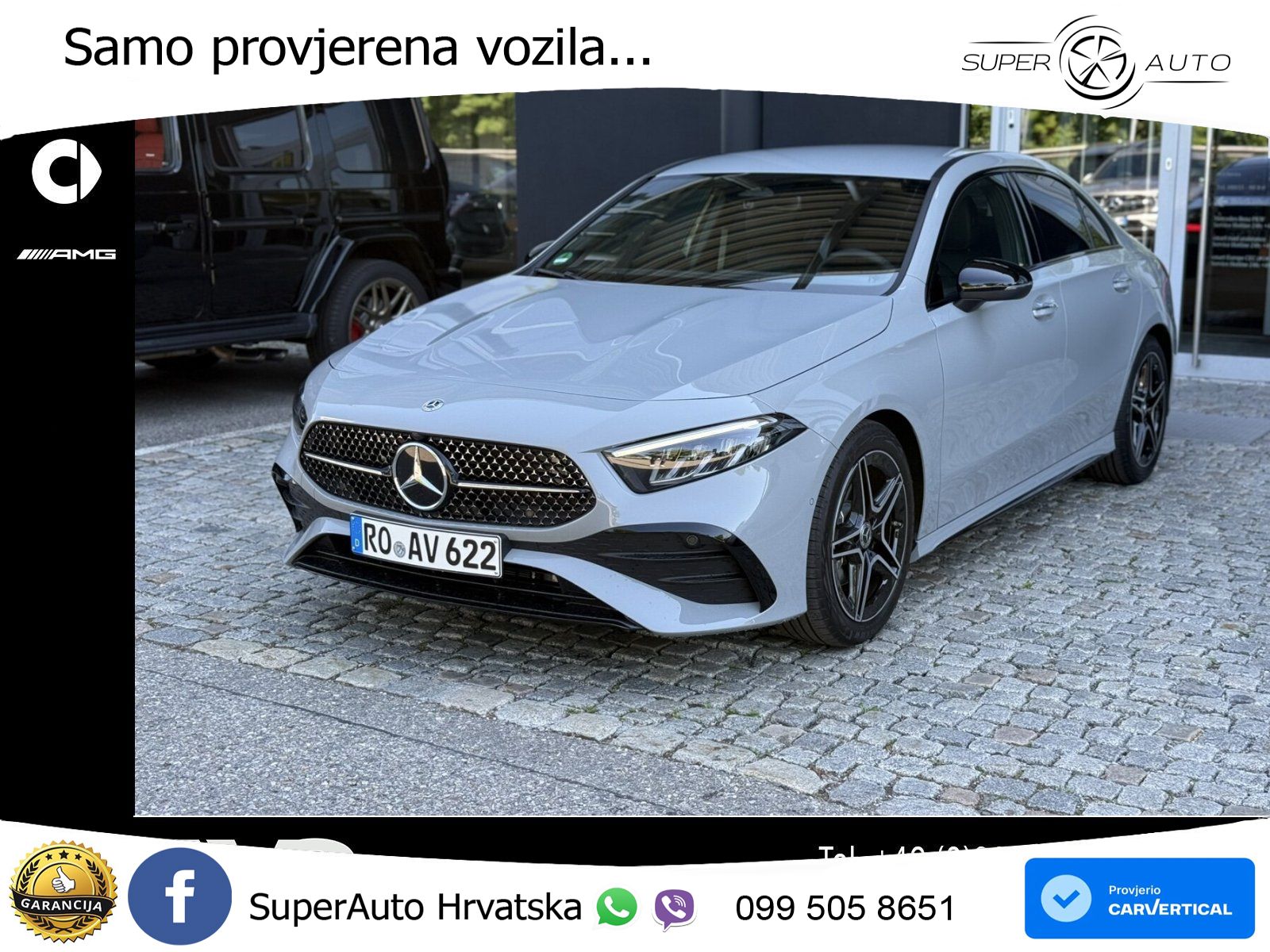 Mercedes-Benz A 200 7G-DCT AMG LED+GR SJED+ACC