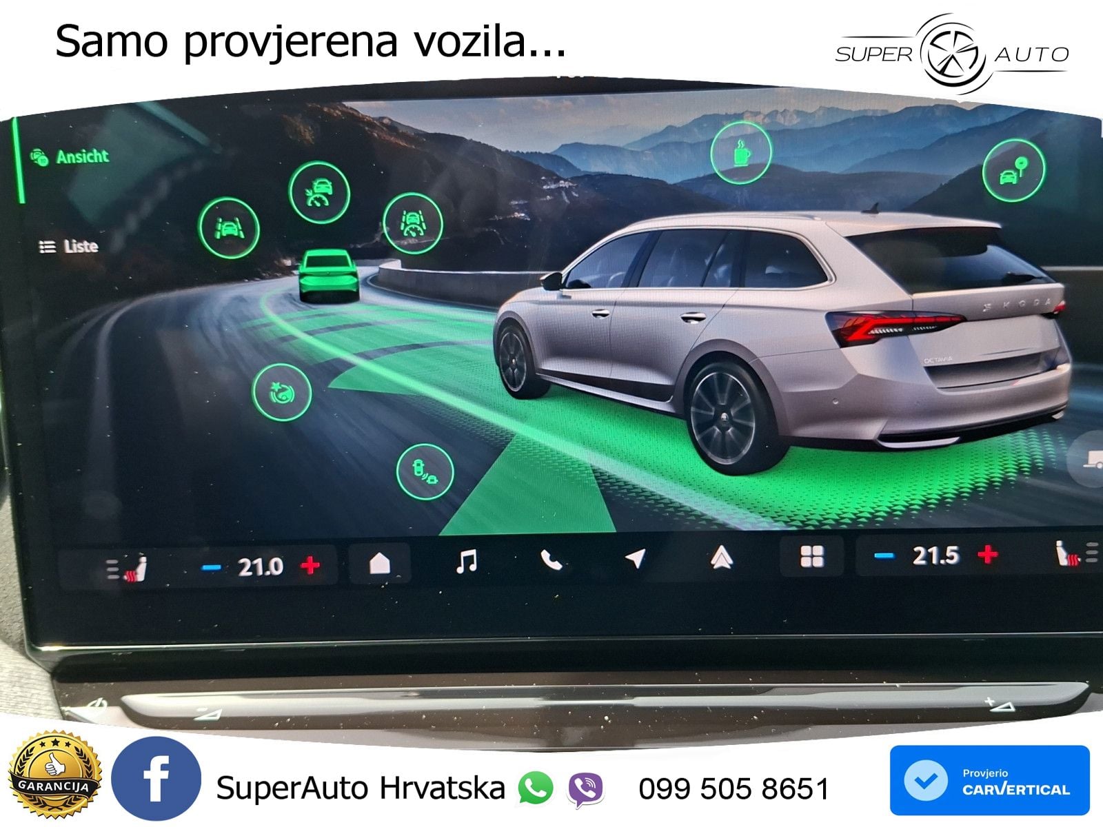 Škoda Octavia Combi 1.5 TSI (150 KS) Selection MATRIX+GR SJED+KAM