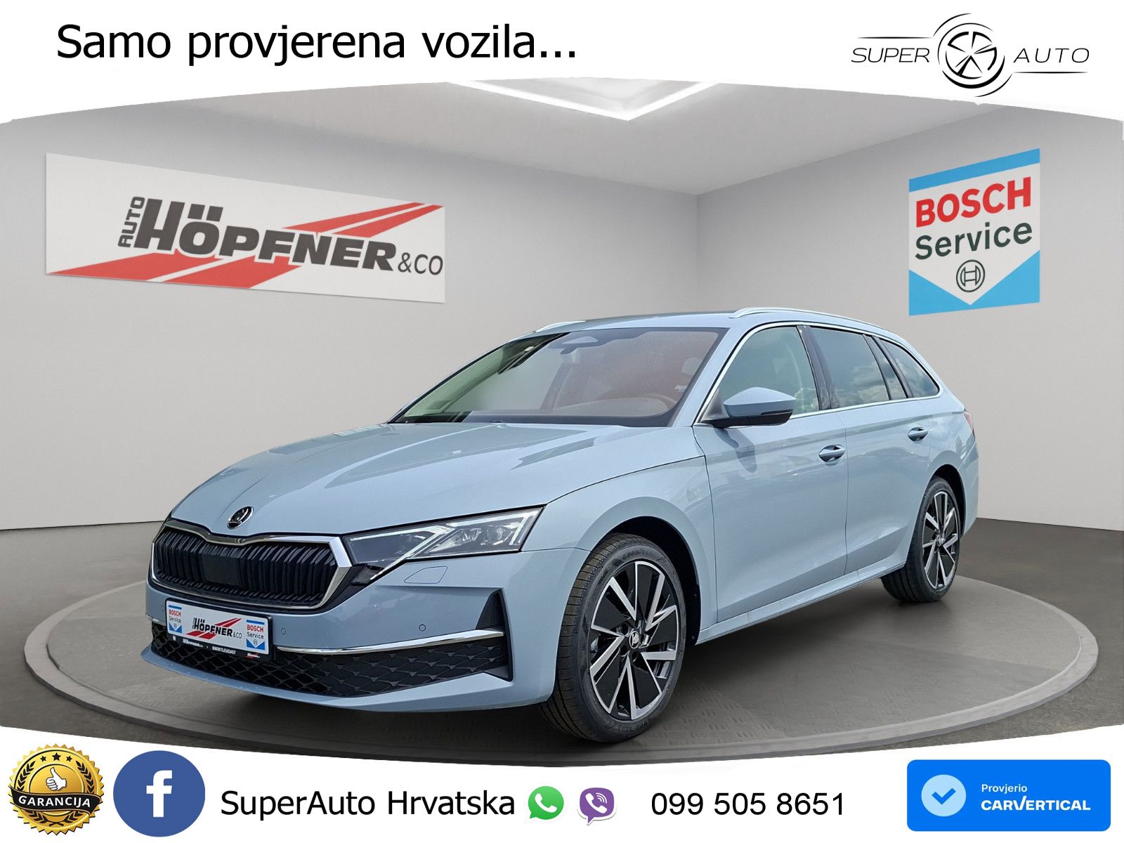 Škoda Octavia Combi 1.5 TSI (150 KS) Selection MATRIX+GR SJED+KAM