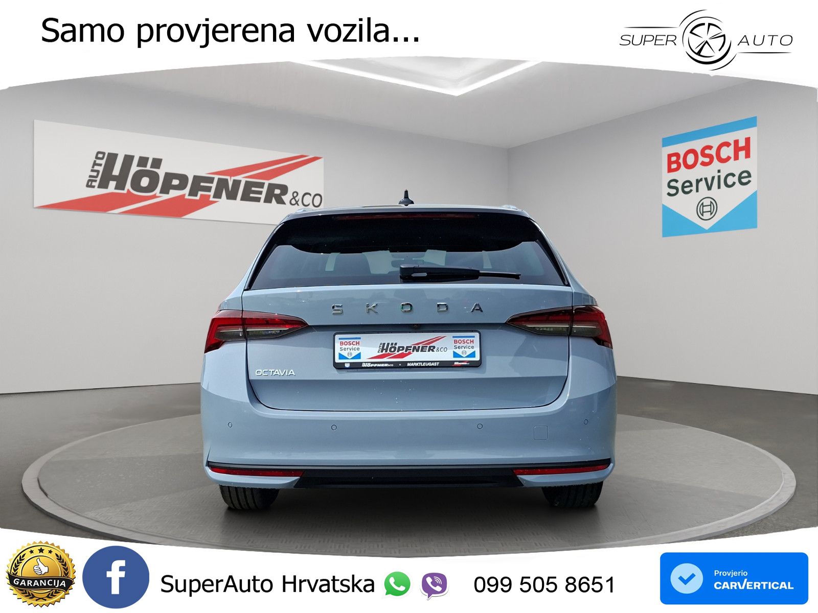 Škoda Octavia Combi 1.5 TSI (150 KS) Selection MATRIX+GR SJED+KAM