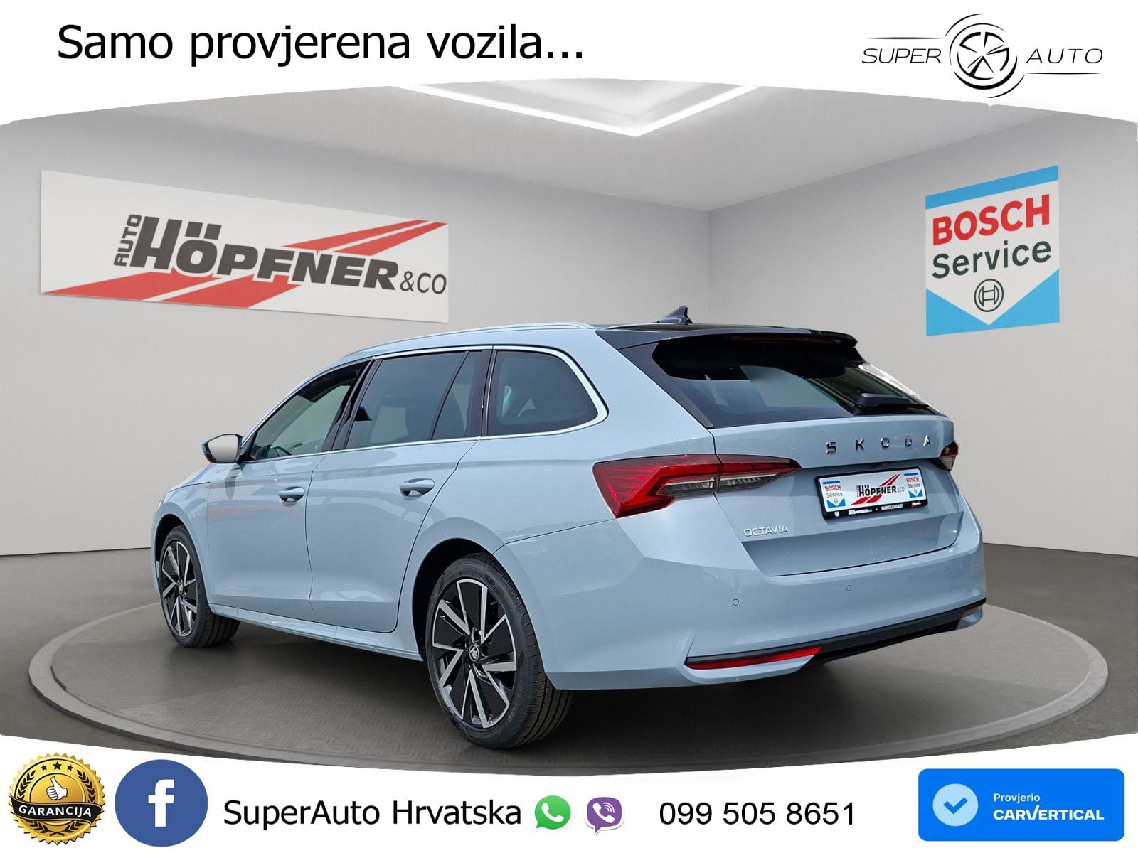 Škoda Octavia Combi 1.5 TSI (150 KS) Selection MATRIX+GR SJED+KAM