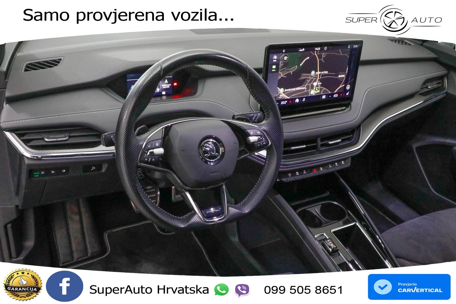 Škoda Enyaq iV 80 82 kWh (204 KS) SportLine LED+GR SJED+ACC