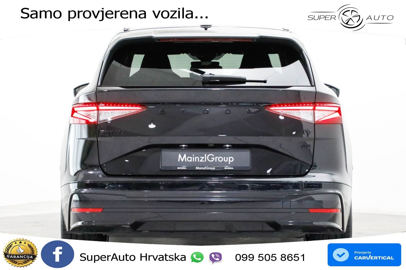 Škoda Enyaq iV 80 82 kWh (204 KS) SportLine LED+GR SJED+ACC