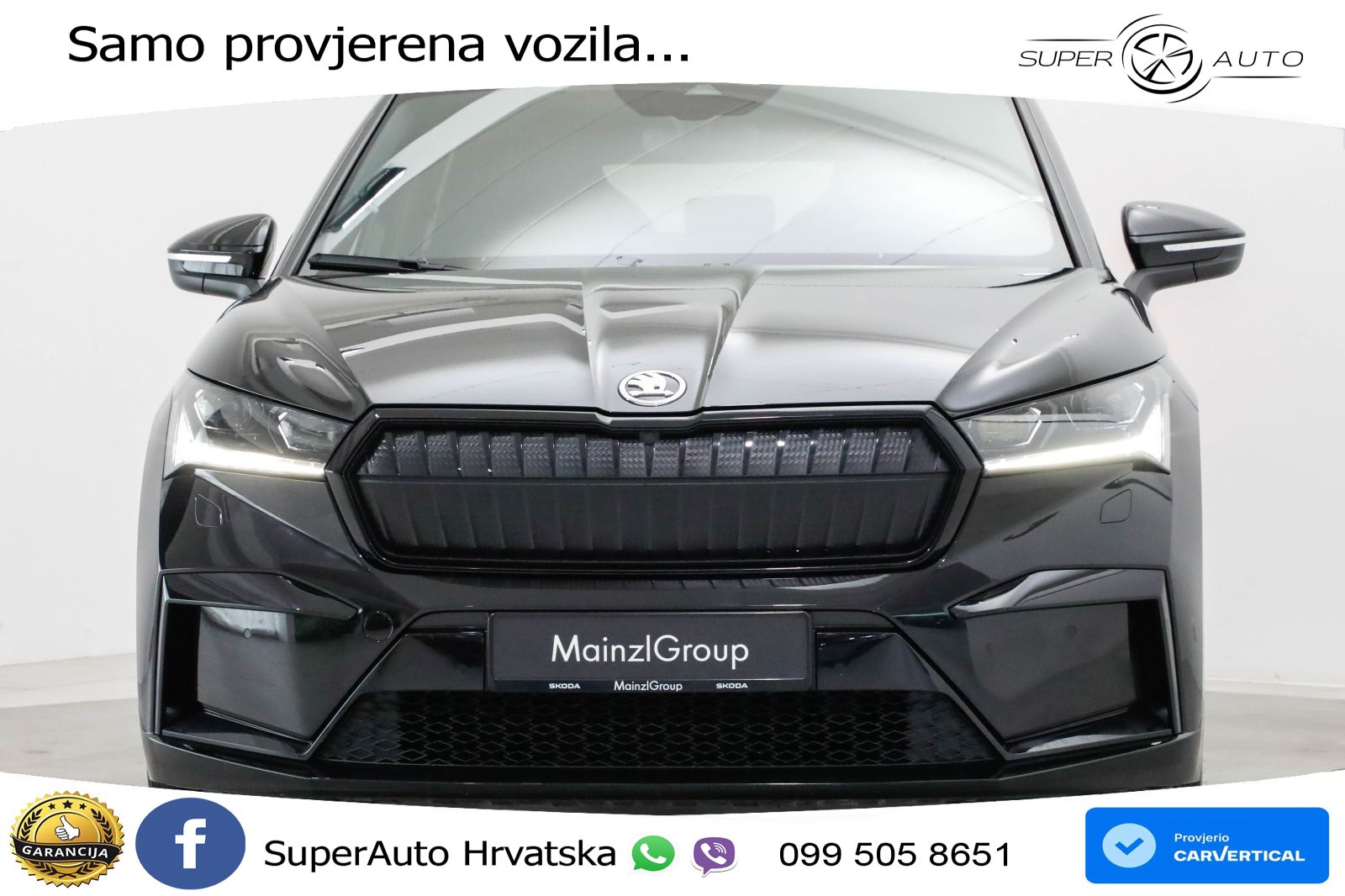 Škoda Enyaq iV 80 82 kWh (204 KS) SportLine LED+GR SJED+ACC