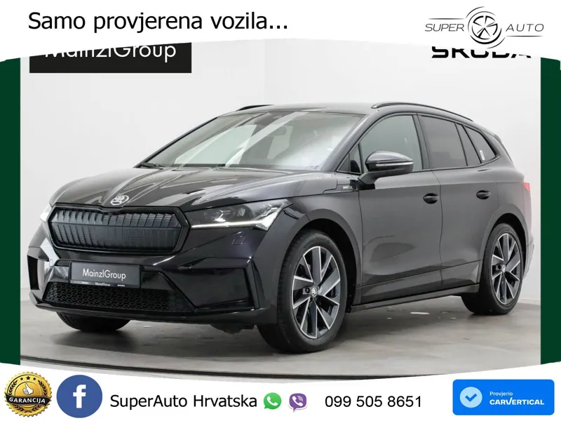 Škoda Enyaq iV 80 82 kWh (204 KS) SportLine LED+GR SJED+ACC