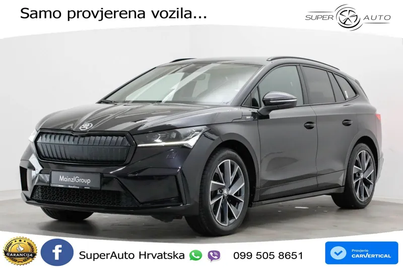 Škoda Enyaq iV 80 82 kWh (204 KS) SportLine LED+GR SJED+ACC