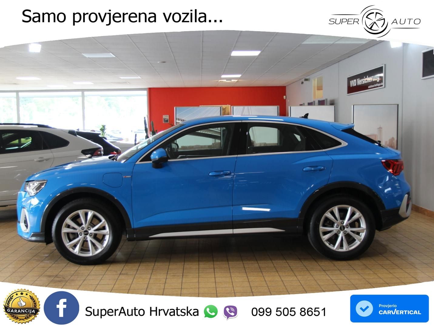 Audi Q3 Sportback 45 TFSIe (245 KS) S tronic S line MATRIX+GR SJED+KAM