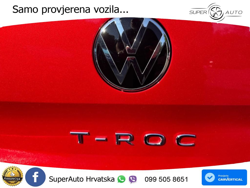 Volkswagen T-Roc I 1.5 TSI (150 KS) LED+GR SJED+ACC