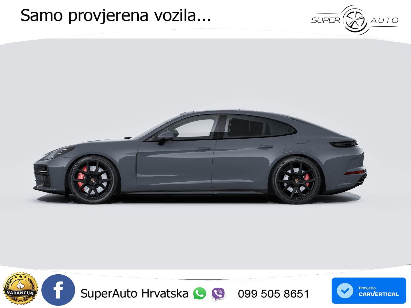 Porsche Panamera 4S 2.9 V6 (544 KS) E-Hybrid PDK ZRAČNI+ACC+GR SJED+KAM+PANO