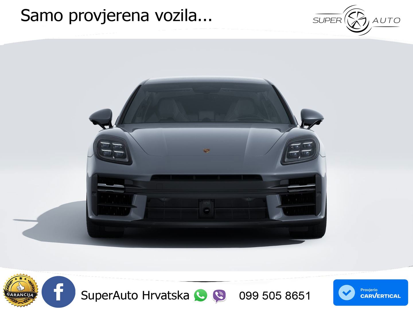 Porsche Panamera 4S 2.9 V6 (544 KS) E-Hybrid PDK ZRAČNI+ACC+GR SJED+KAM+PANO