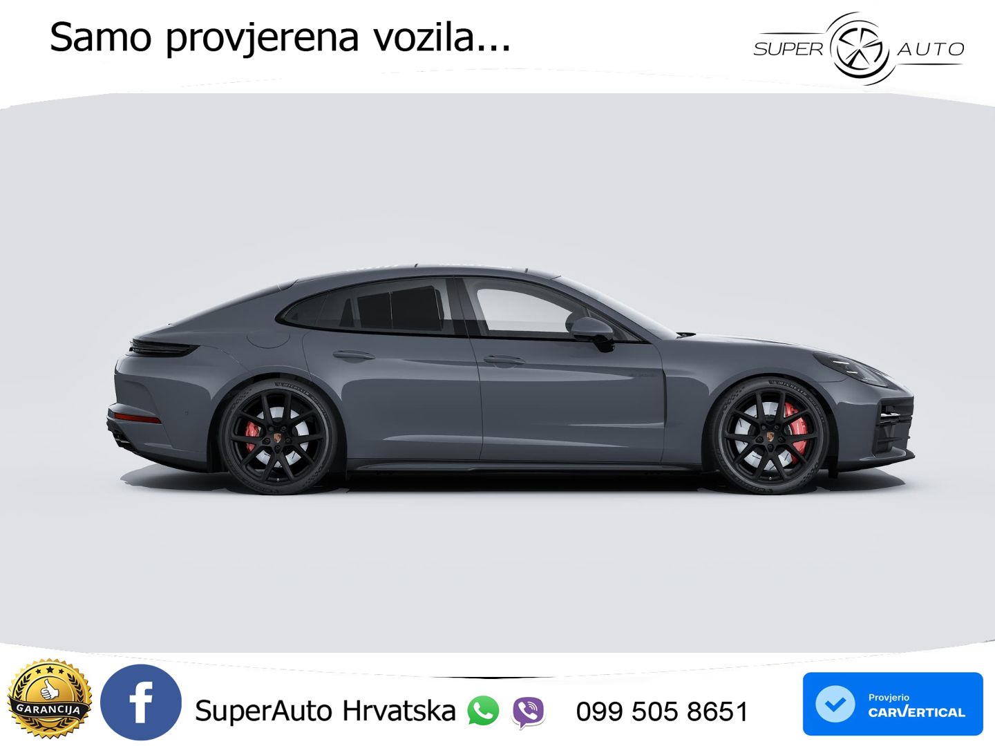Porsche Panamera 4S 2.9 V6 (544 KS) E-Hybrid PDK ZRAČNI+ACC+GR SJED+KAM+PANO